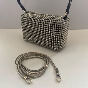 Alexander Wang Silver Crystal Embellished Women's Bag